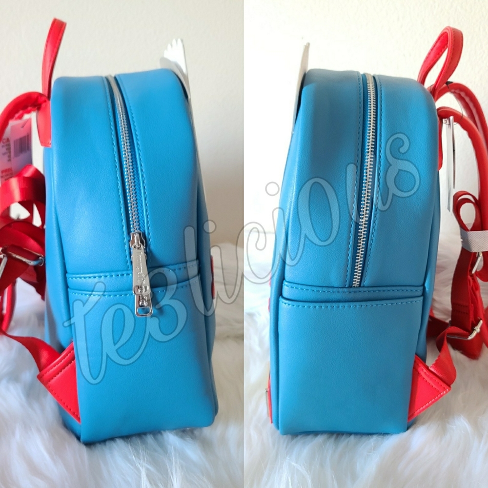 DISNEY PARKS LOUNGEFLY FORKY MINI BACKPACK - Picture 7 of 8